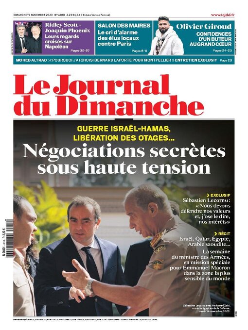 Title details for Le Journal du dimanche by Lagardere Media News - Available